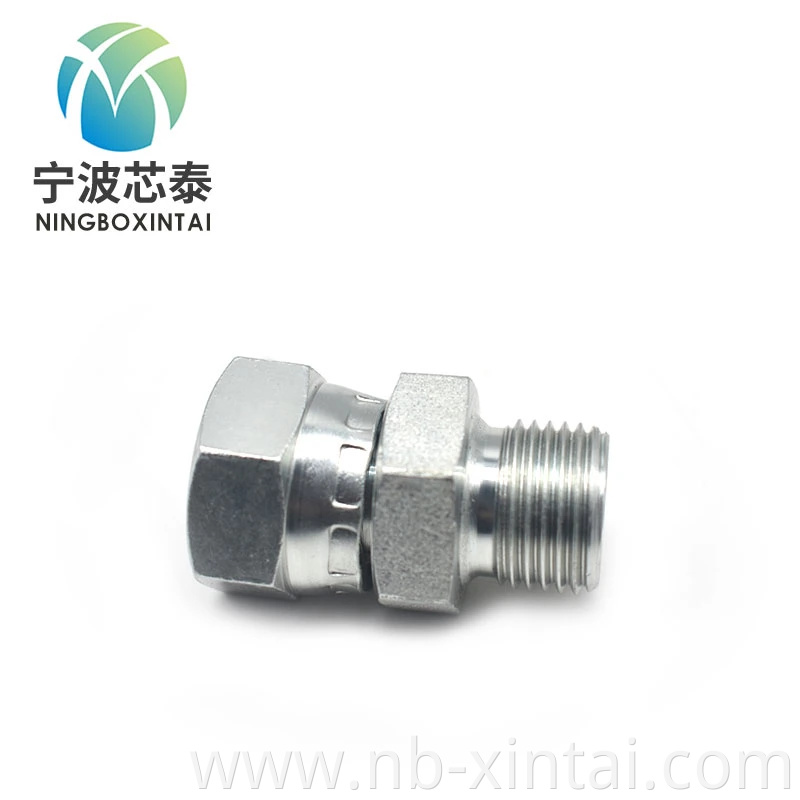 OEM Stainless Steel Adjustable Female Swivel Fitting Hydraulic Pipe Adapter Fitting Price Manufacturer Carbon Steel